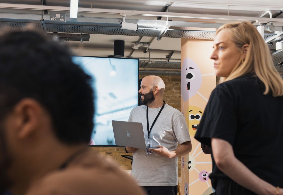 Instructor facilitating a practical workshop